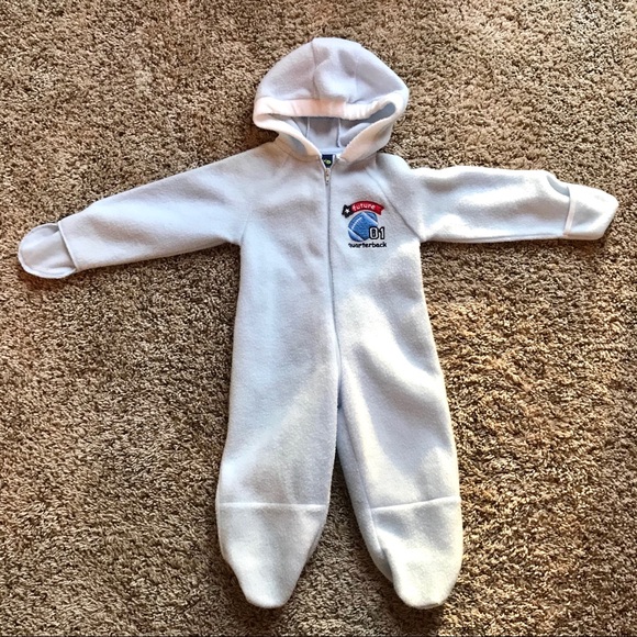 Light blue baby snowsuit - Picture 1 of 4